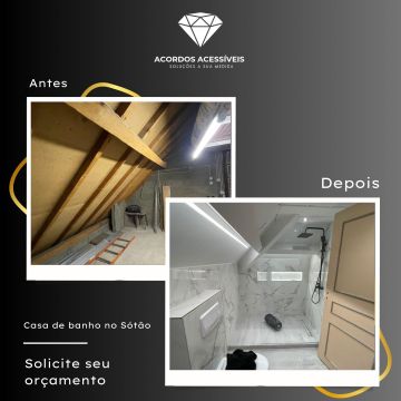 Acordos Acessíveis unipessoal.Lda - Amadora - Construction de mur intérieur