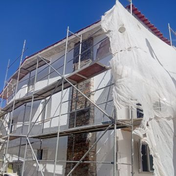 Carlos - Leiria - Construction de mur intérieur