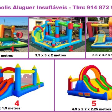 Aquapolis Aluguer Insufláveis - Montijo - Inflatable Slide Rental
