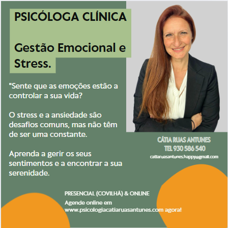 Cátia Ruas Antunes I Psicóloga Clínica I Clinical Psychologist - Covilhã - Psicologia e Aconselhamento