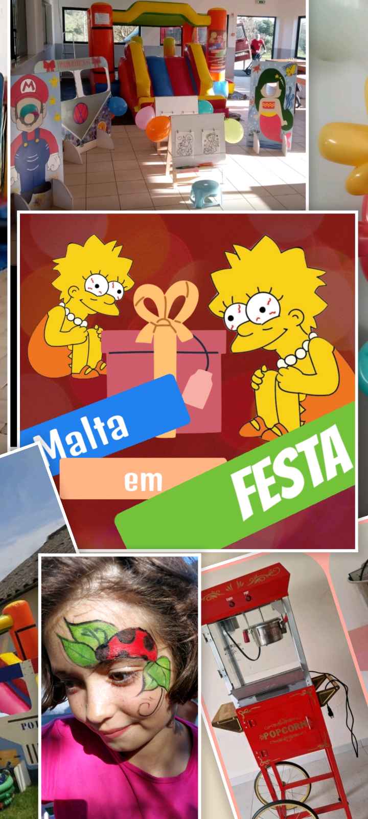 Malta em festa - Almeirim - Kinderschminken - Gesichtsbemalung