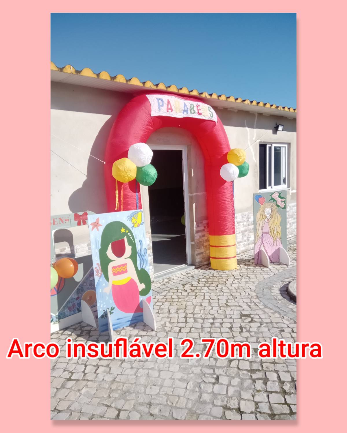 Malta em festa - Almeirim - Ballondekorationen