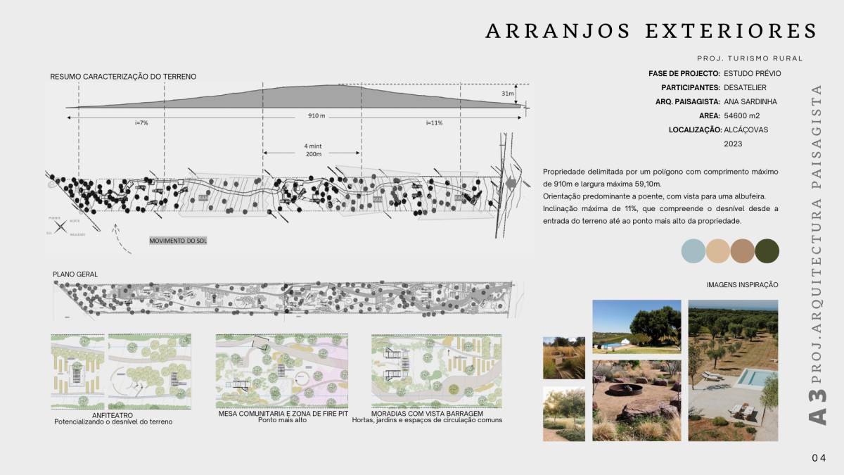 Ana Sardinha - Almada - Land Leveling and Grading - Large Scale (more than 1 acre)