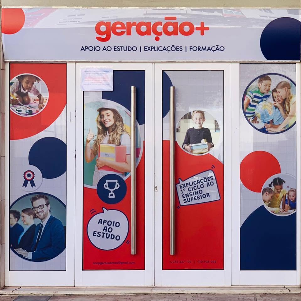 Geração +, cooperativa de apoio à Educacao - Lisboa - Explicações de Matemática do 3º Ciclo