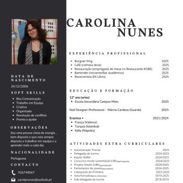 Carolina Nunes - Covilhã - Limpieza de primavera