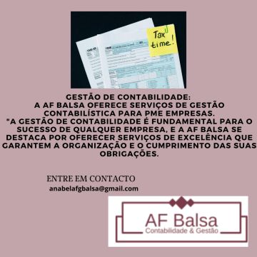 AF Balsa - Contabilidade & Gestão - Lisboa - Business Consulting