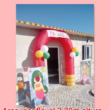 Malta em festa - Almeirim - Ballondekorationen