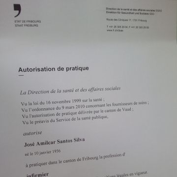 José Silva  enfermeiro inscrito na OE cédukla n° 36198 - Almeirim - Haus- und Pflegeheime