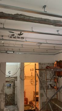 SM Remodelação - Azambuja - Murs, plaques de plâtre et escaliers