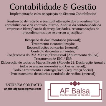 AF Balsa - Contabilidade & Gestão - Lisboa - Strategy and Operations Consulting
