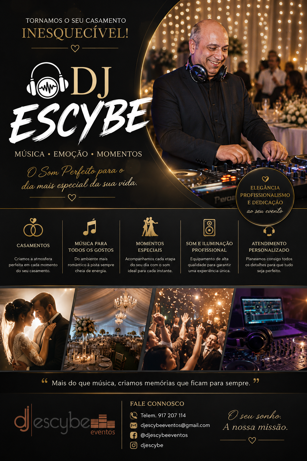 Dj Escybe Eventos - Golegã - Alquiler de equipamientos para fiestas