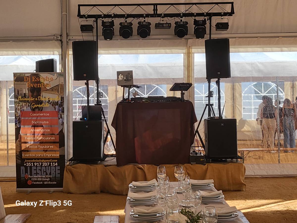 Dj Escybe Eventos - Golegã - Audio Equipment Rental for Events