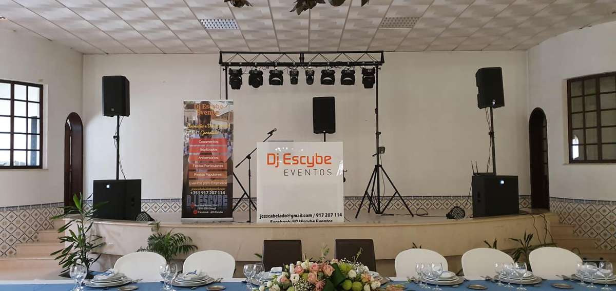 Dj Escybe Eventos - Golegã - Aluguer de Equipamento para Festas