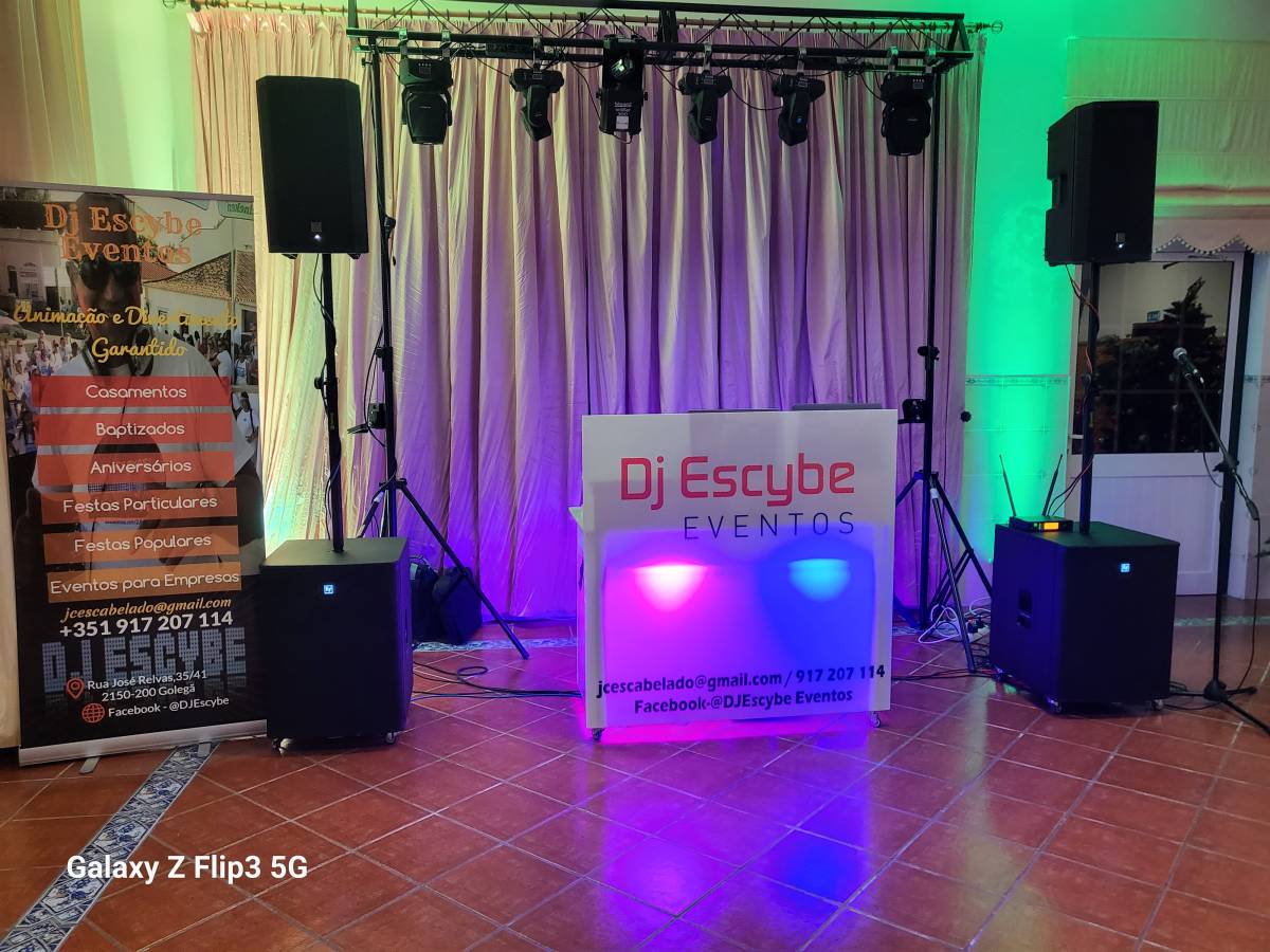 Dj Escybe Eventos - Golegã - Party Equipment Rentals