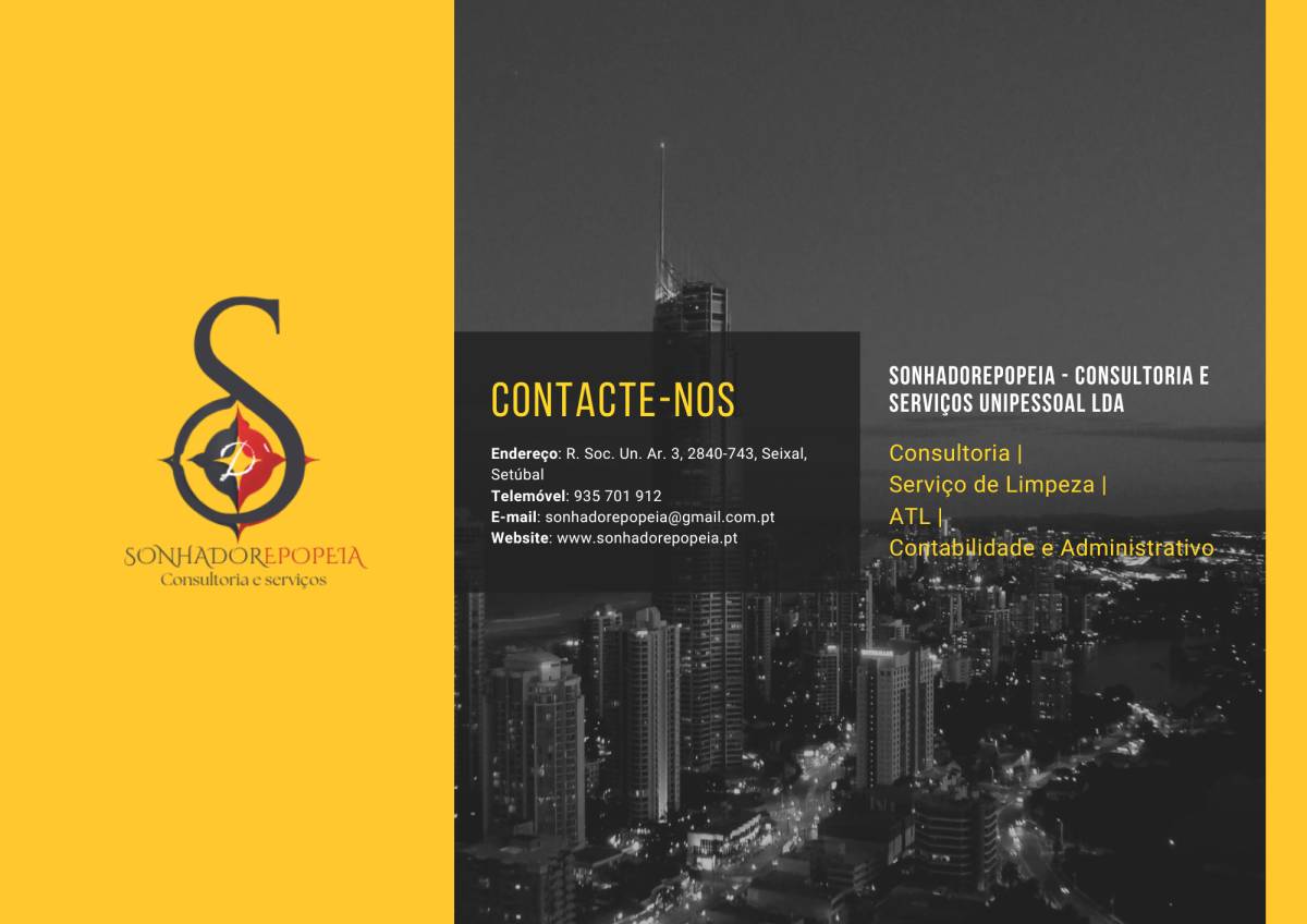 SONHADOREPOPEIA - CONSULTORIA E SERVIÇOS UNIPESSOAL LDA - Seixal - Profissionais Financeiros e de Planeamento
