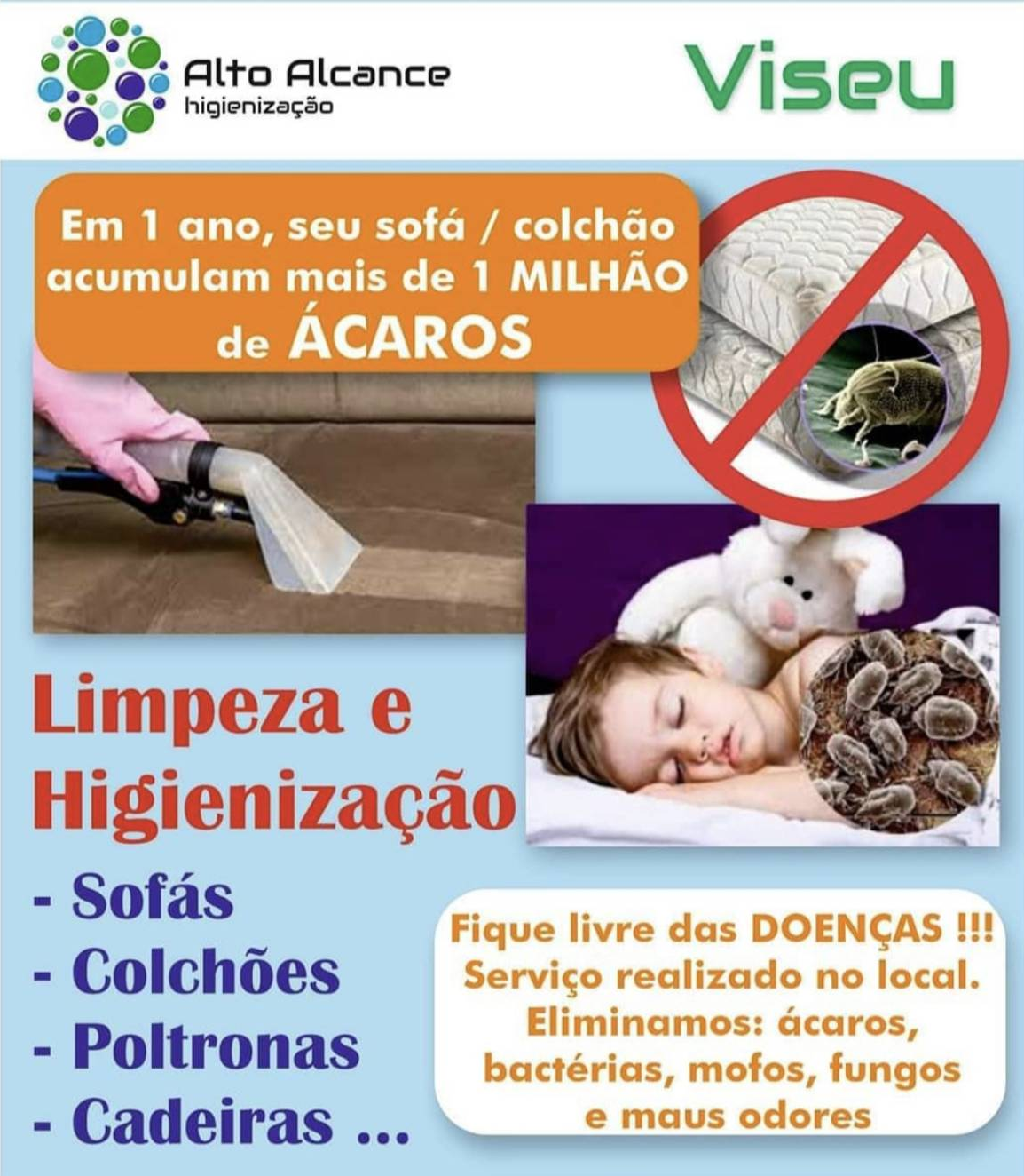 Alto Alcance - Viseu - Limpieza de persianas