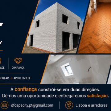 D&F CAPACITY – Construções e Remodelações - Vila Franca de Xira - Dachausbau