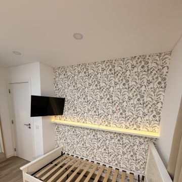 Mestredopapelpt - Vila Real de Santo António - Instalação de Papel de Parede