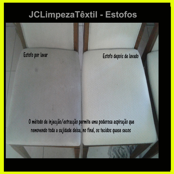 JCLimpezaTextil - Sofás, Colchões, Tapetes - Sintra - Limpieza