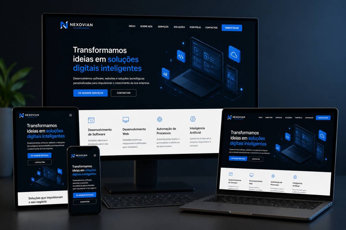 Nexovian-Technologies - Viseu - Conception de sites web