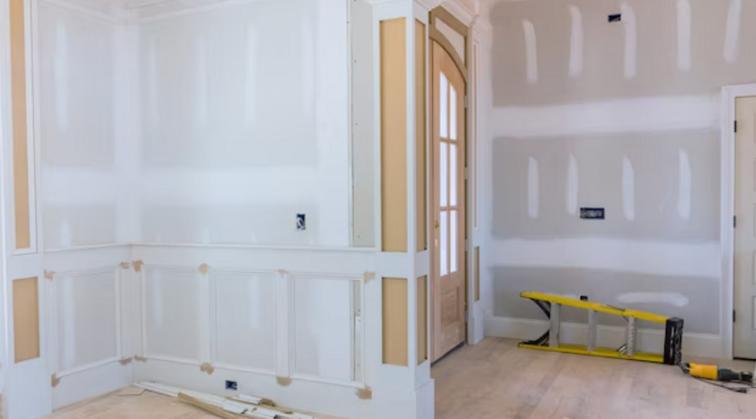 Remodelação Porto - Cascais - Instalación de pladur y cortinajes