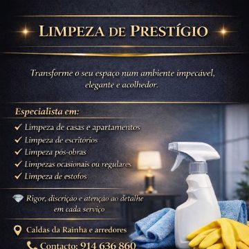 ✨Limpeza de Prestígio✨ - Caldas da Rainha - Nettoyage en profondeur