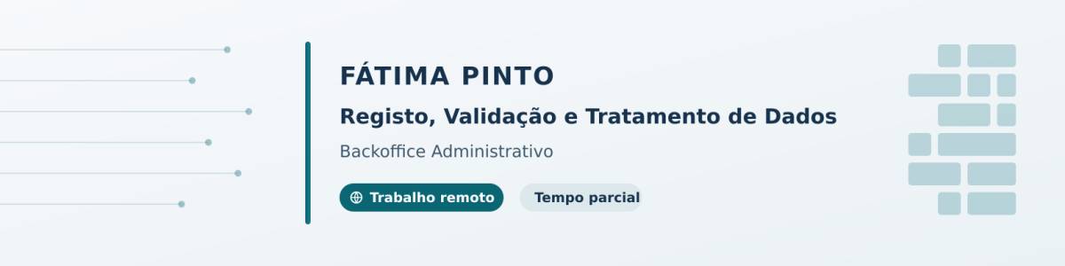 Fátima Pinto - Alijó - Administrative Support