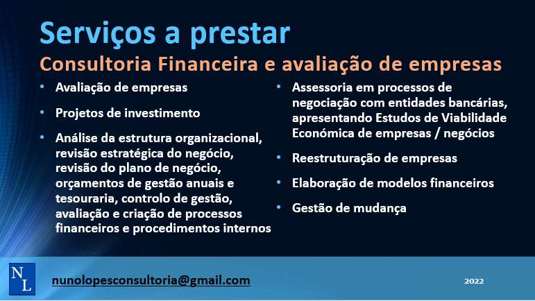 NL Consulting - Valongo - Financial Services and Planning