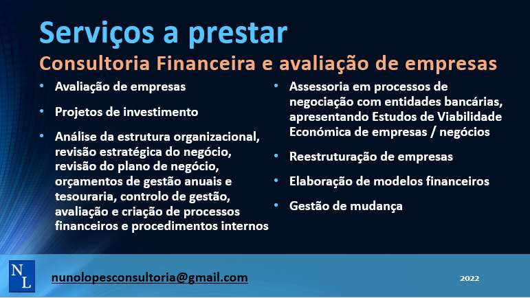 NL Consulting - Valongo - Profissionais Financeiros e de Planeamento