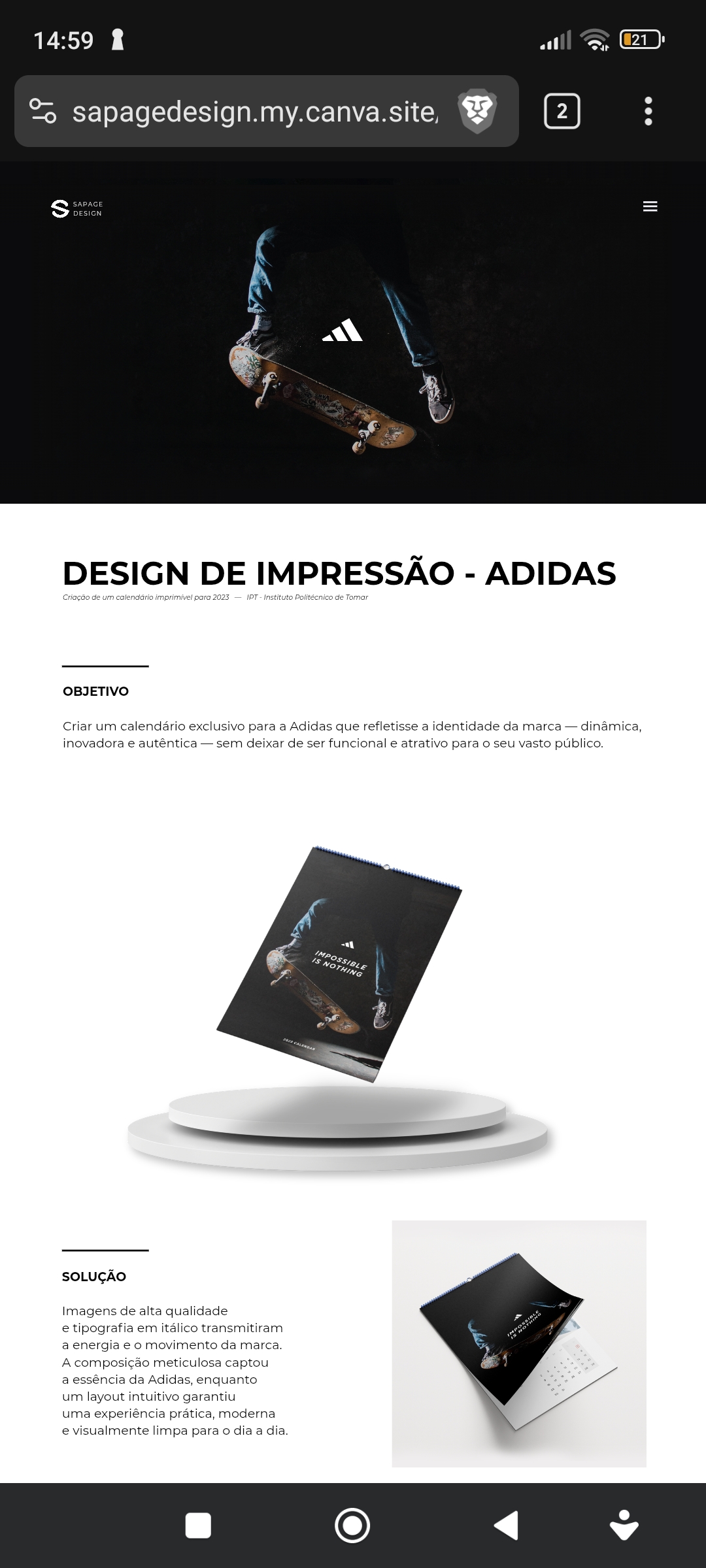 Sapage design - Tomar - Graphiste