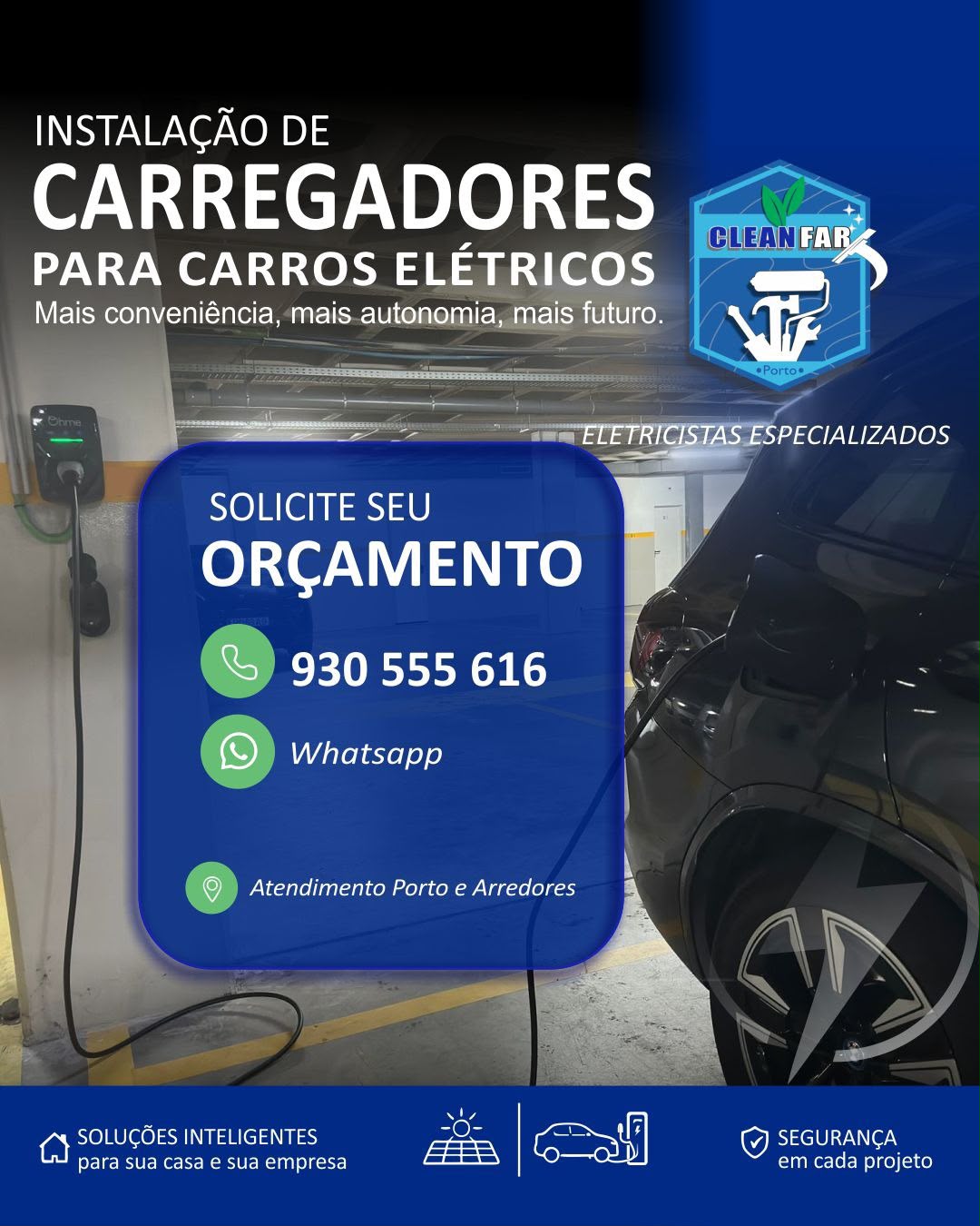 Rodrigo - wallbox - Gondomar - Lampeninstallation