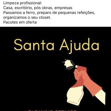 Santa Ajuda Serviços de Limpezas e Apoio a Idosos. - Póvoa de Varzim - Limpeza de Espaço Comercial