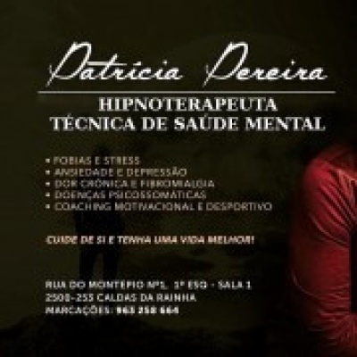 Hipnoterapeuta Clínica Patrícia Pereira - Caldas da Rainha - Aconselhamento em Saúde Mental