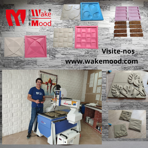 Wake Mood - 3D Art Decor - Batalha - Interior Design