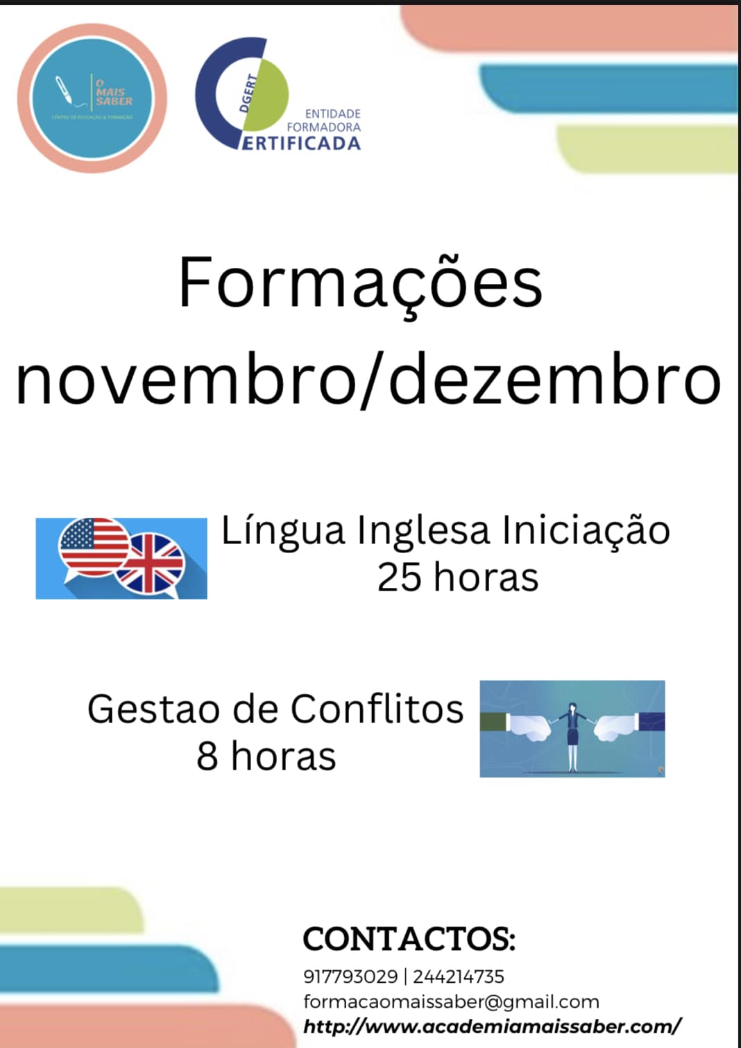 Centro de Formação & Educação O Mais Saber - Leiria - Deutschunterricht