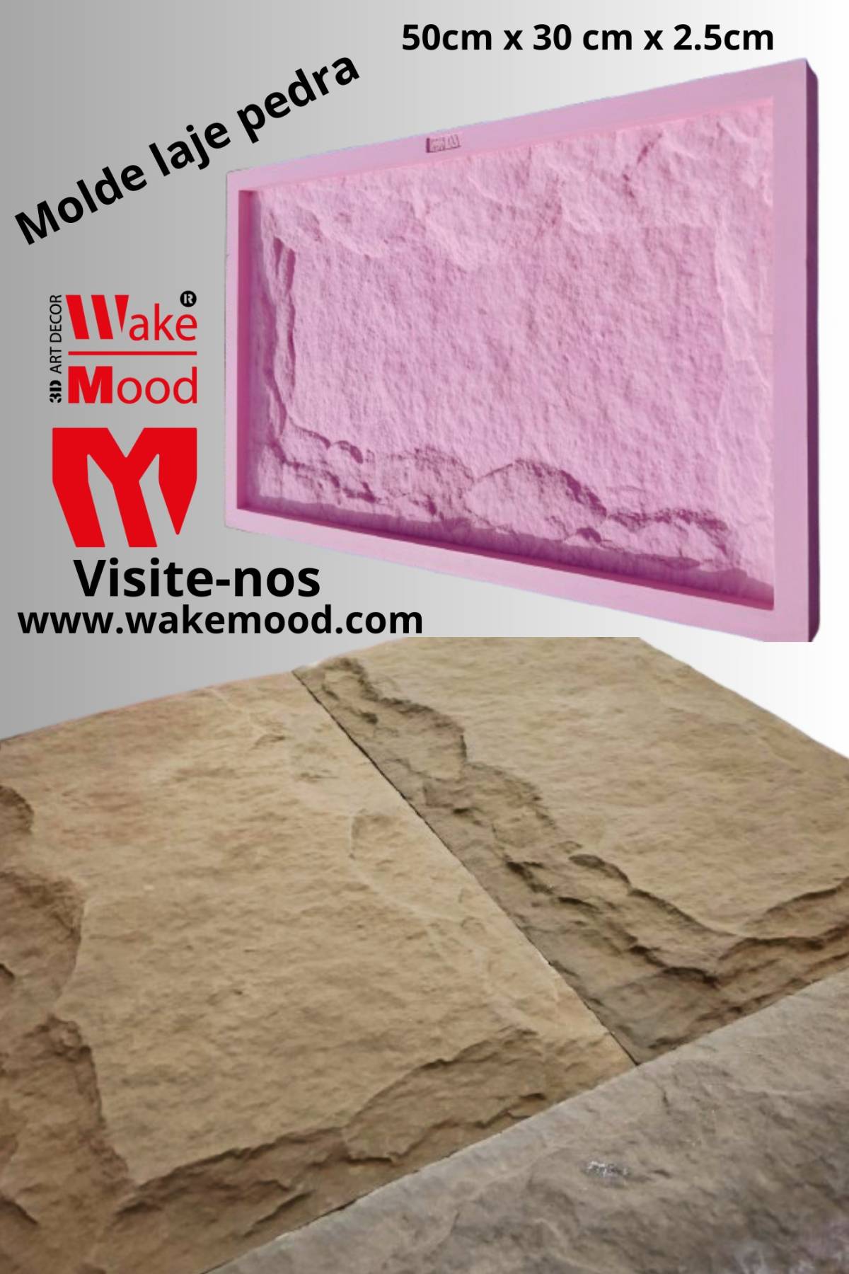 Wake Mood - 3D Art Decor - Batalha - Interior Design