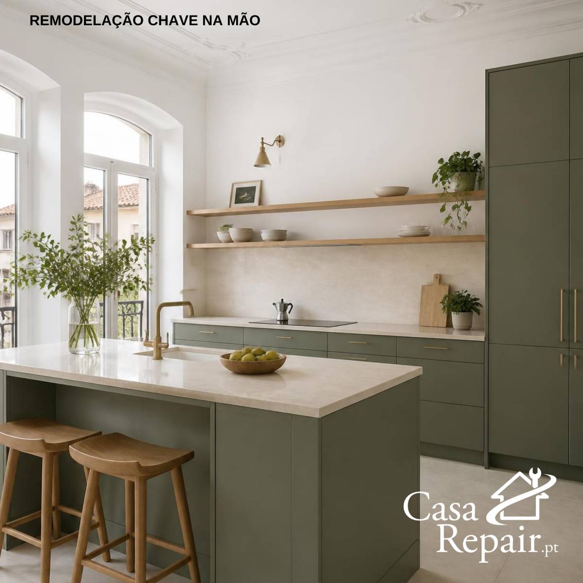 CasaRepair.pt — Reparações e Remodelações - Oeiras - Logodesign