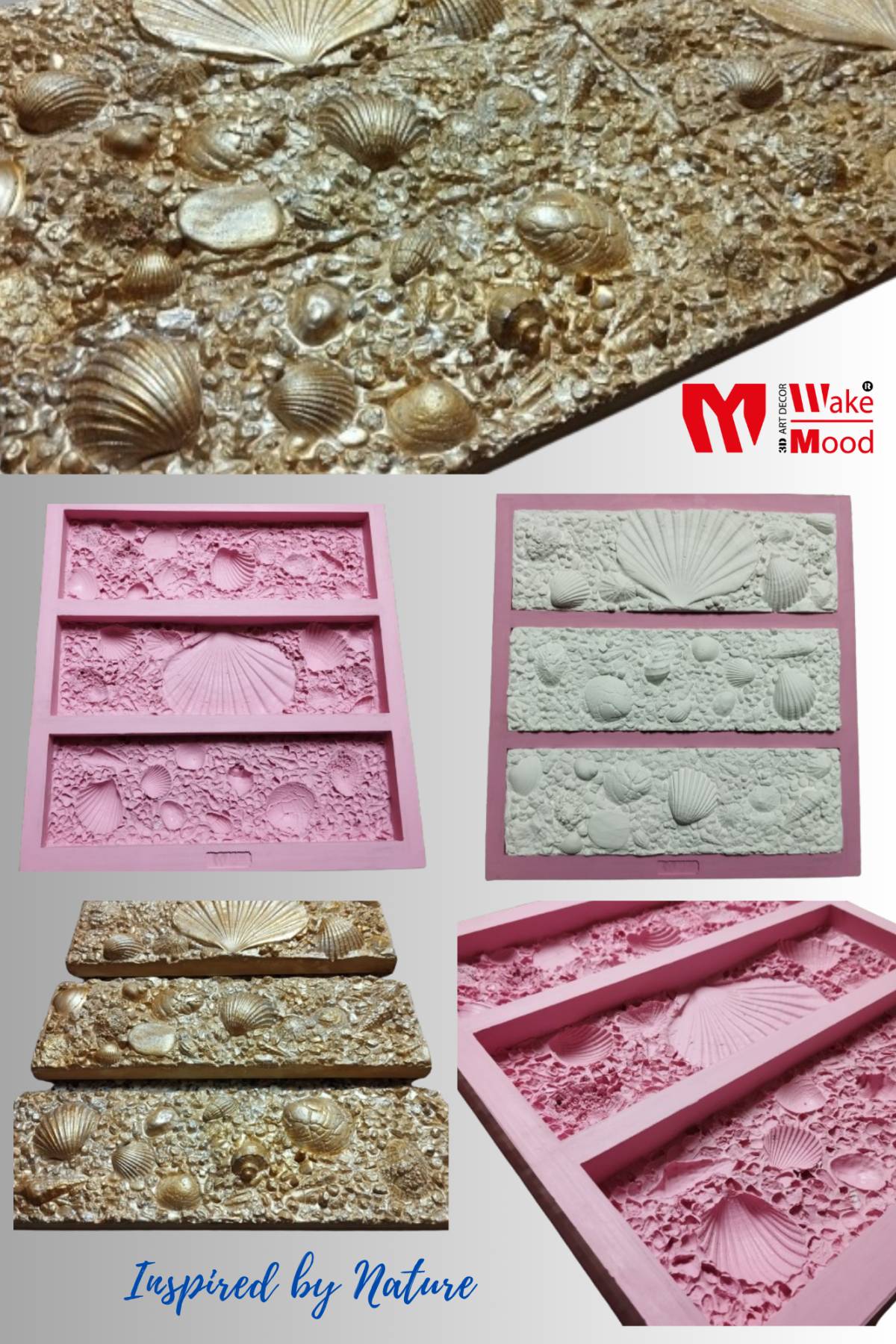 Wake Mood - 3D Art Decor - Batalha - Engraving