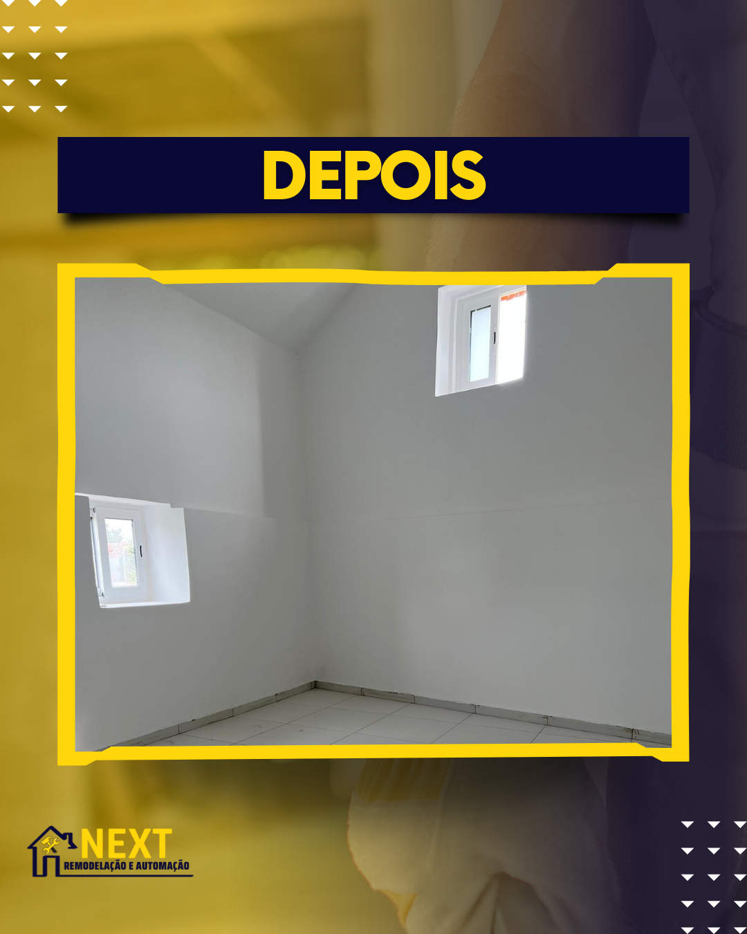 Next Remodelações e Automação - Aveiro - Interior Wall Addition
