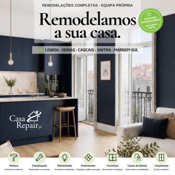 CasaRepair.pt — Reparações e Remodelações - Oeiras - Außenanstrich