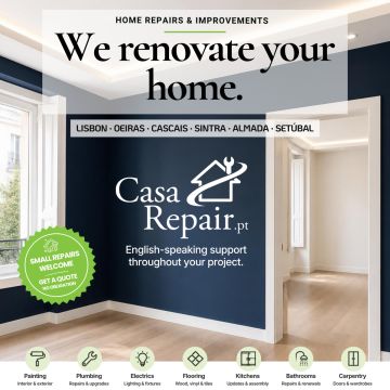 CasaRepair.pt — Reparações e Remodelações - Oeiras - Rohrleitungen im Außenbereich reparieren oder warten