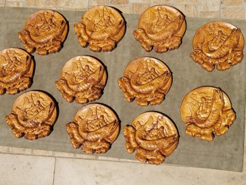 Wake Mood - 3D Art Decor - Batalha - Engraving