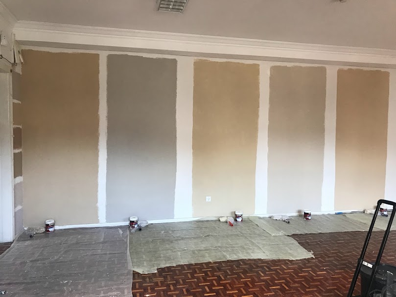 Pinturas Gato - Sintra - Adición de pared interior