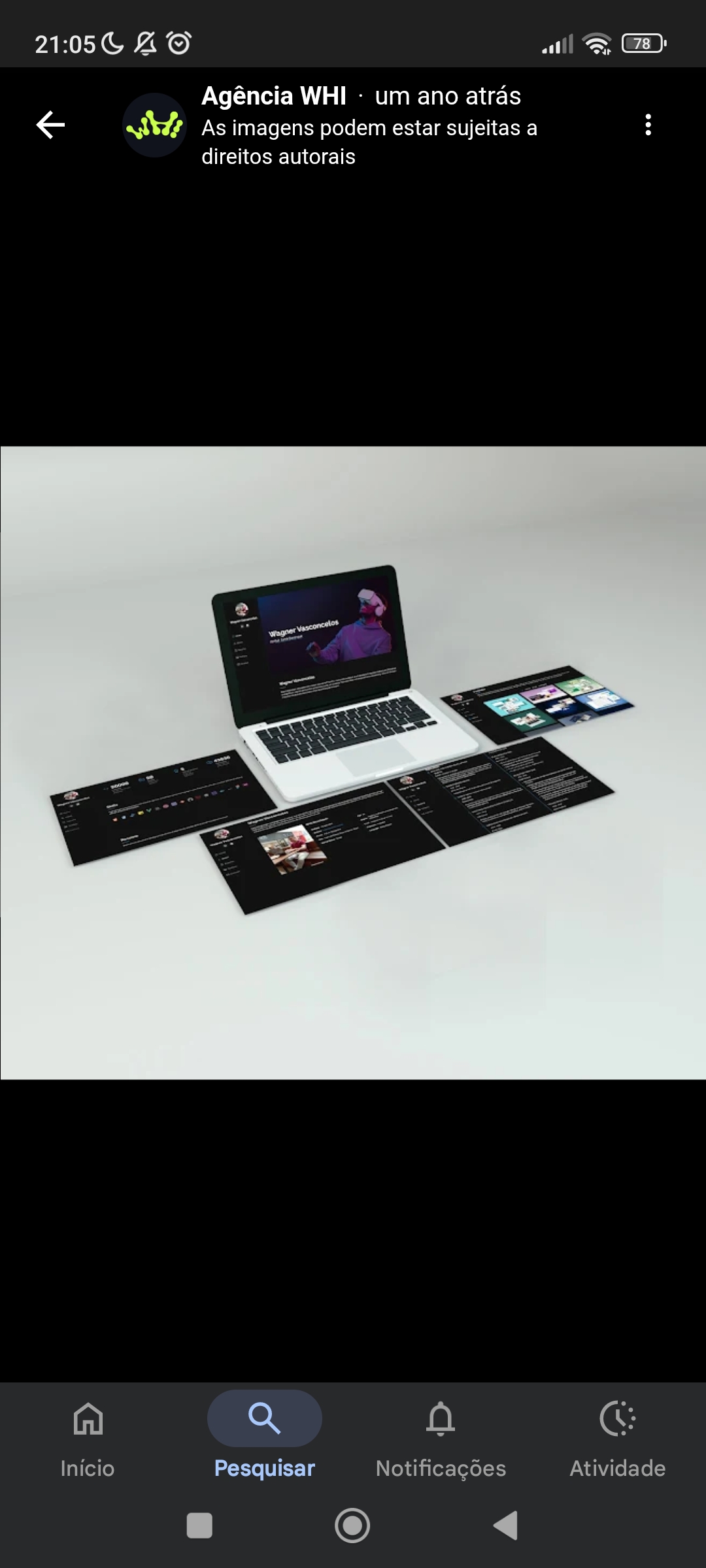 Agência WHI - Lisboa - Diseño web