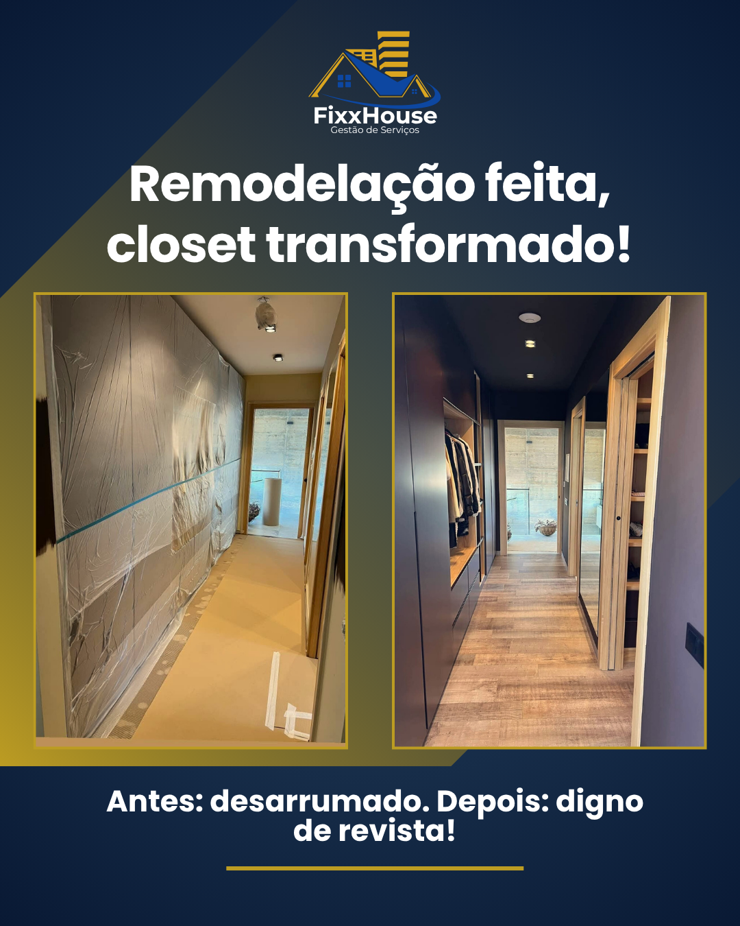 FixxHouse - Gestão & Serviços - Portimão - Innenwand einbauen