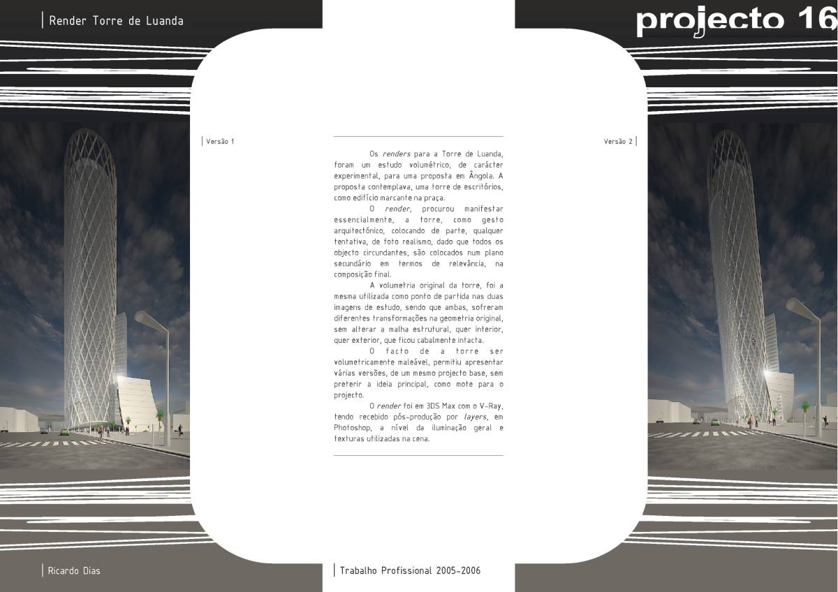 Ricardo Dias, Arq.to. / Perito Avaliador - Torres Vedras - Arquiteto