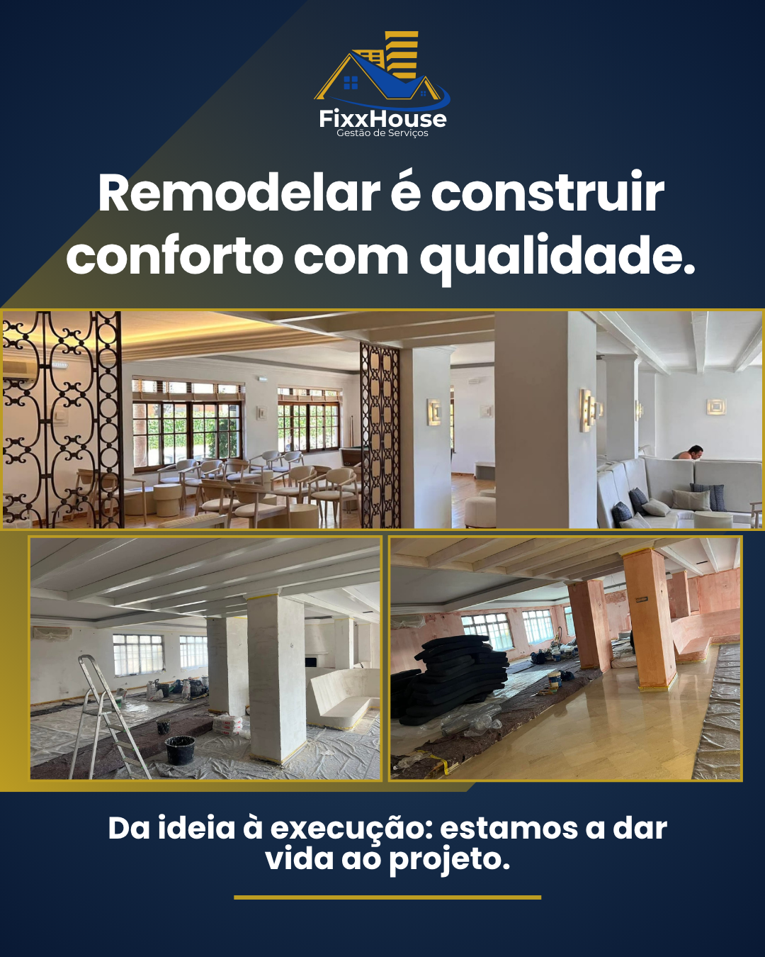 FixxHouse - Gestão & Serviços - Portimão - Wände verkleiden, reparieren oder entfernen