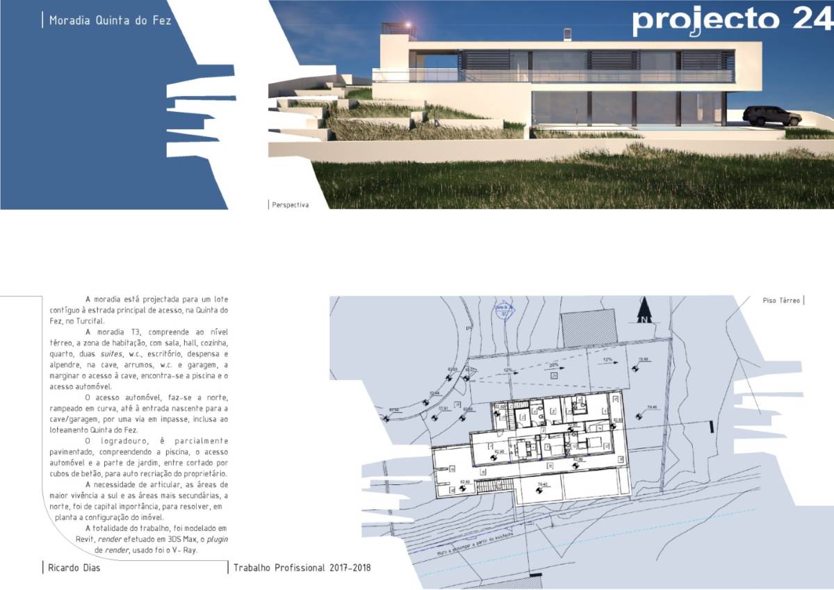 Ricardo Dias, Arq.to. / Perito Avaliador - Torres Vedras - Autocad e Modelação