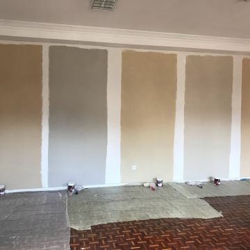 Pinturas Gato - Sintra - Adición de pared interior
