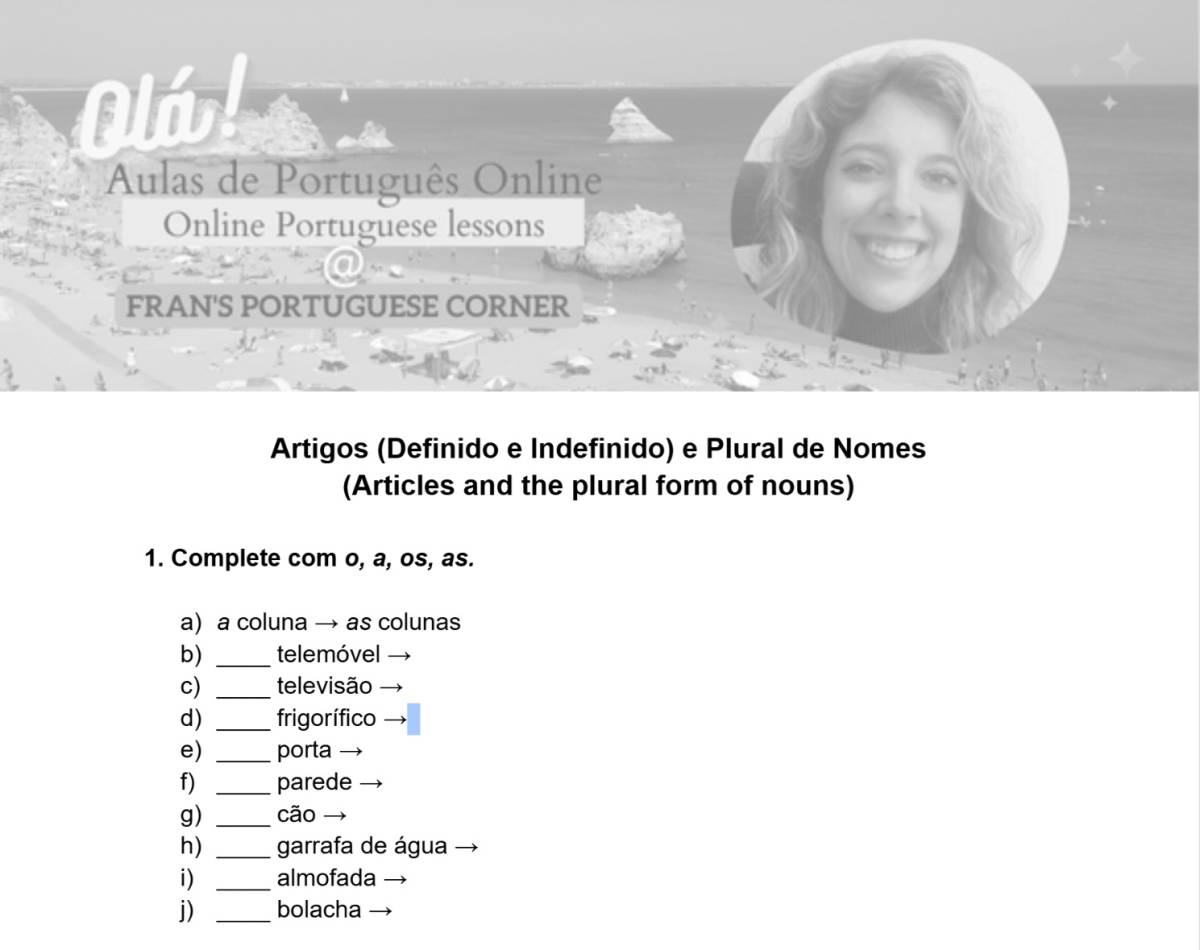 Fran Pereira - Silves - Cours de portugais pour étrangers